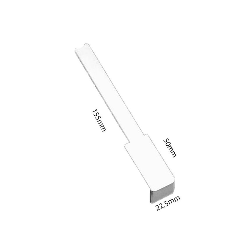 Tangentbelegg Acryl, Med Front ,Tangent "A"