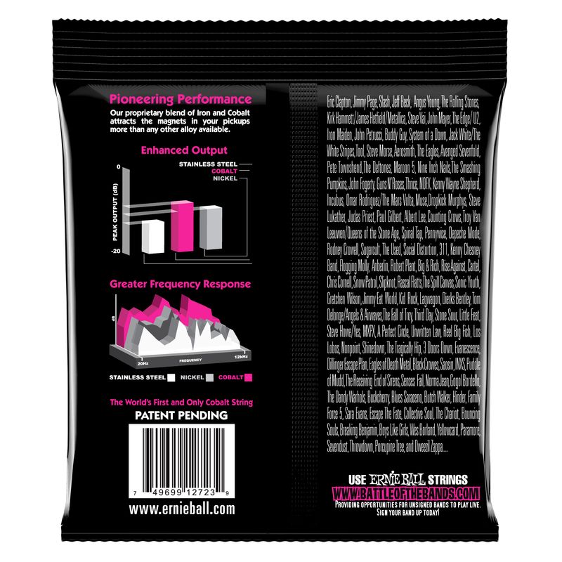 Ernie Ball 2723 Cobalt Super Slinky