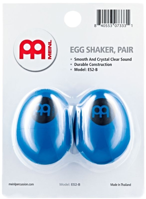 Meinl Egg Shaker Pair, Blue