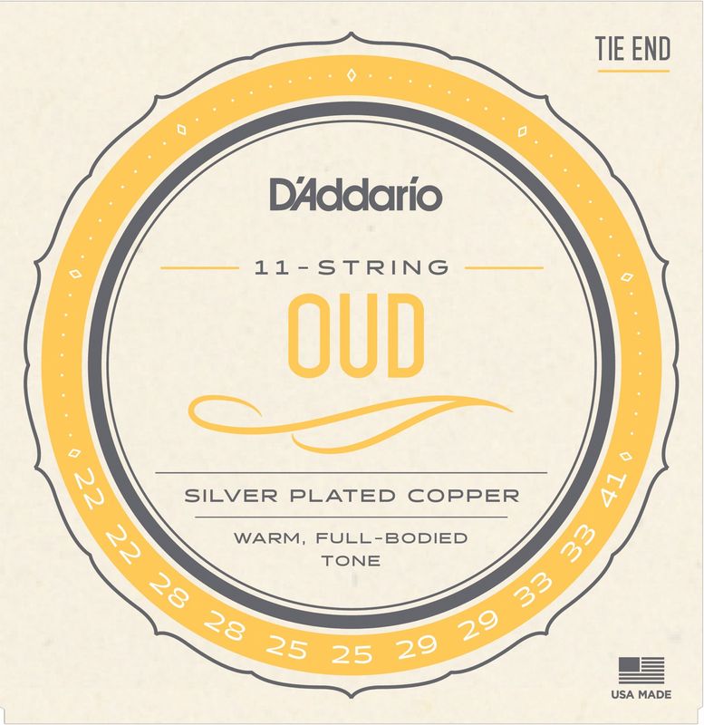 Daddario Fretted EJ95 11-String Oud
