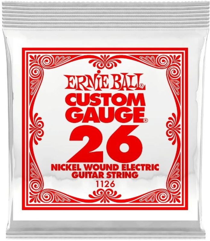 Ernie Ball EB-1126 enkel spunnet stålstreng 0.26W