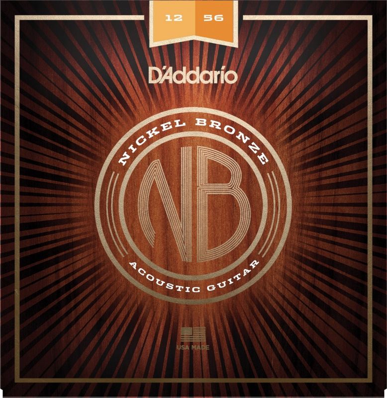 Daddario NB1256  Light Top/Medium Bottom. 012-056