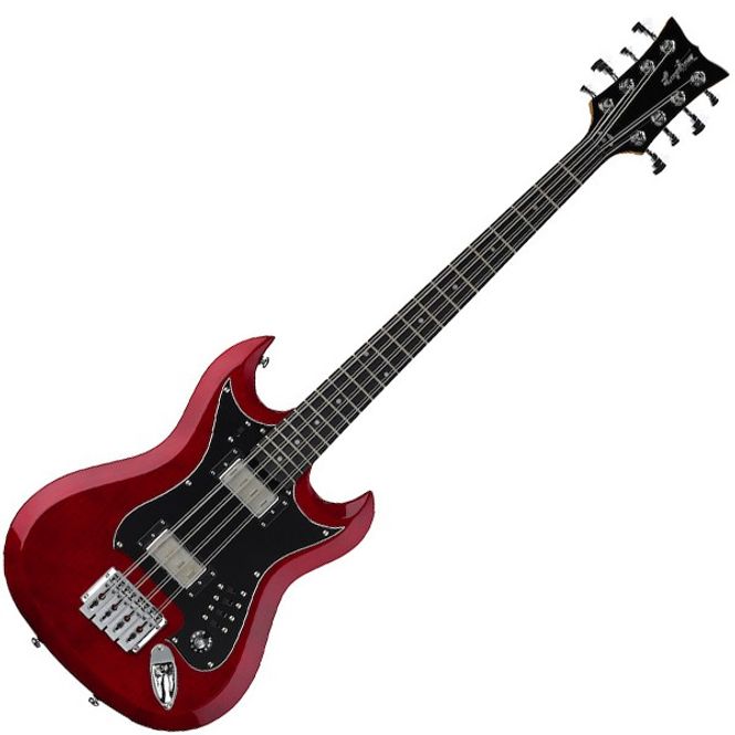 Hovedbilde Hagstrom H8II 8-stringed Bass Wild Cherry ...