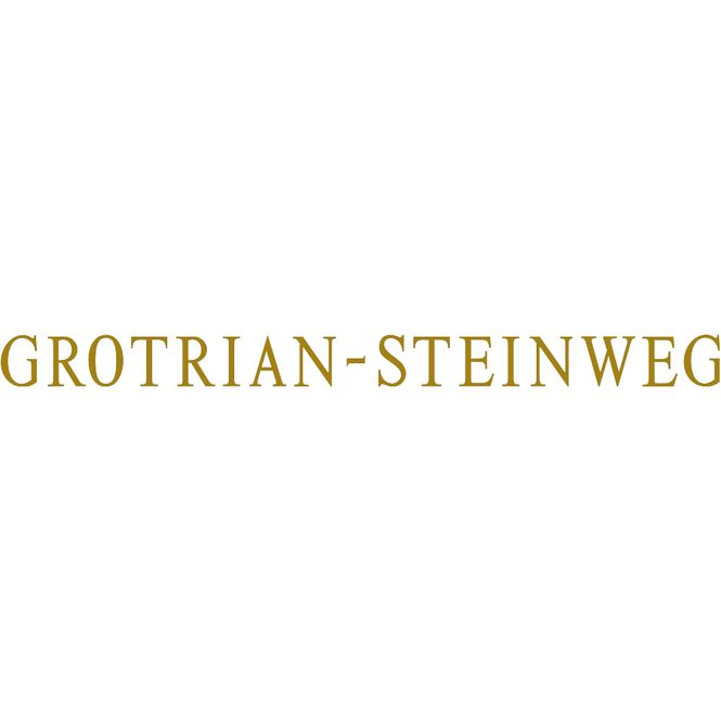 Hovedbilde Grotrian-Steinweg Logo Navnetrekk i Gull