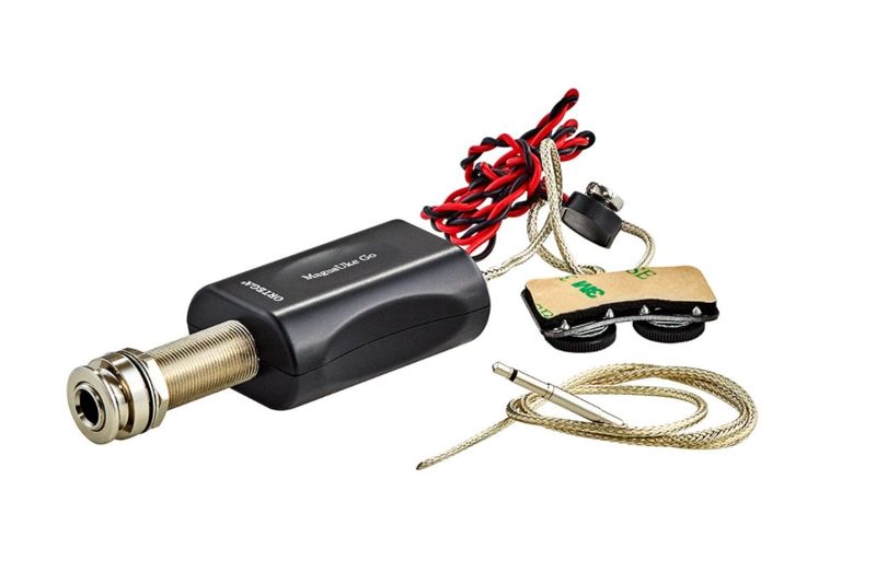 Ortega MagusUkeGO Ukulele active output jack preamp system.