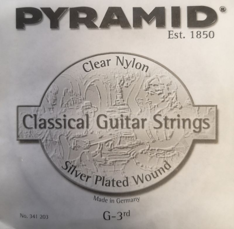 Pyramid Clear Nylon Enkel Streng 3rd G