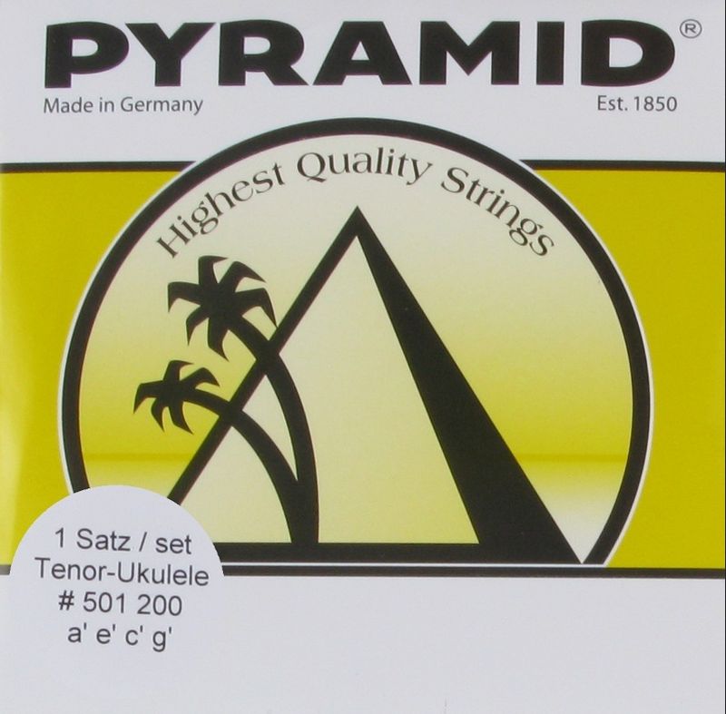 Pyramid Tenor Ukulele Nylon Set