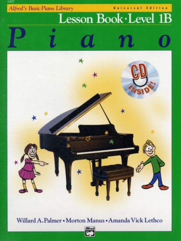 Alfred´s Basic Piano Course Lesson Book - Level 1B + CD