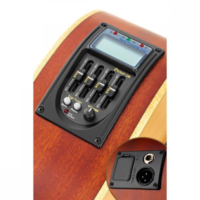 Ortega RCE131L Left-Handed Natural  m/bag