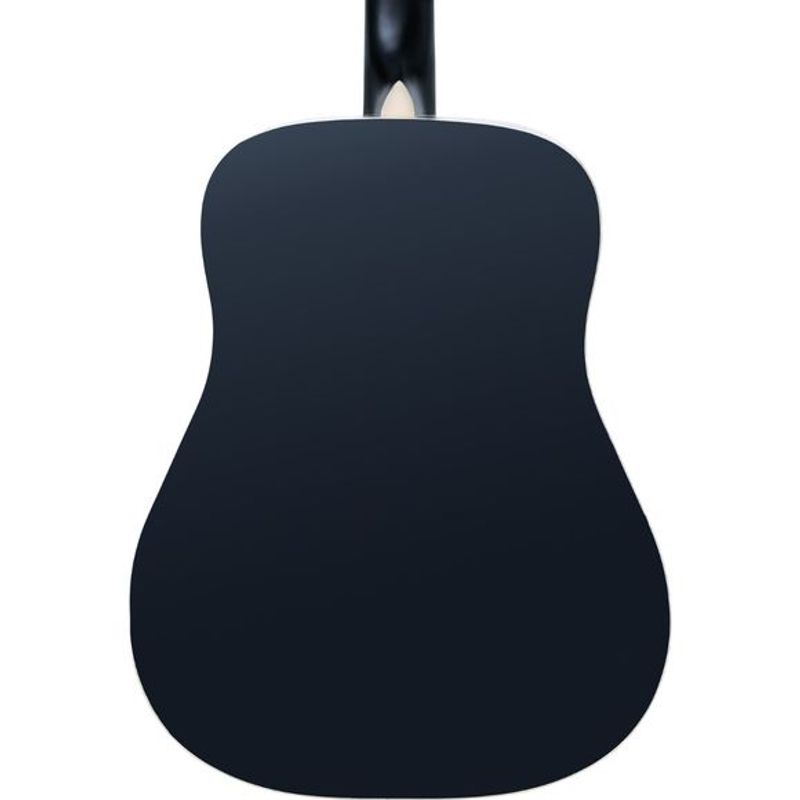 Sant Guitars AC-84L SBK venstrehendt-stålstrengsgitar satin black