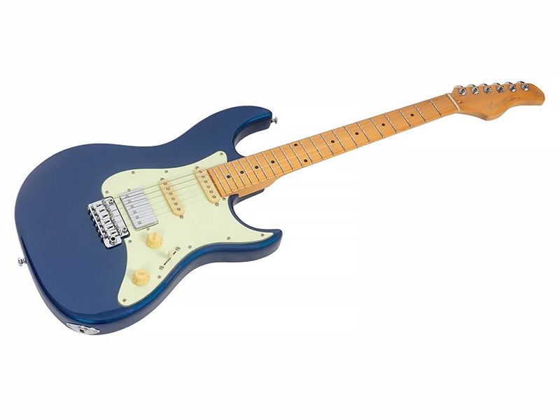 Sire S5 Series HSS S-style - 3-tone dark navy