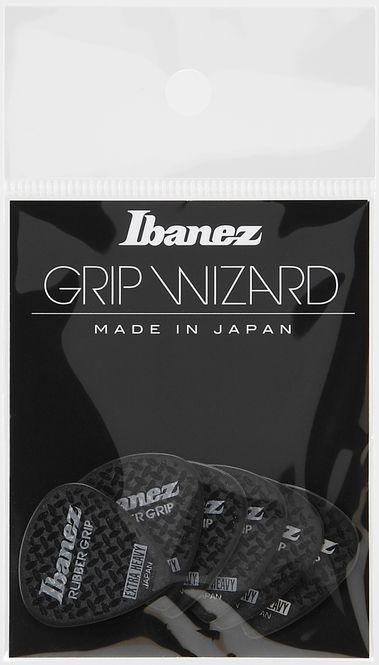 Hovedbilde Ibanez PPA16XRG-BK 1.20mm Rubber Grip X-Heavy Black 6stk