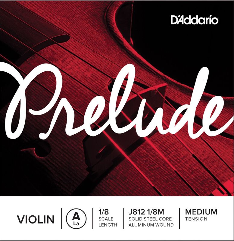 D'Addario Orchestral J812 1/8M A Medium Tension