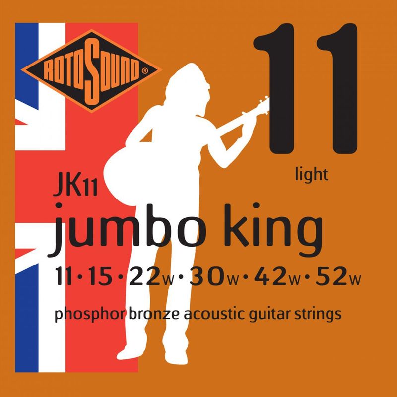 Rotosound JK11 Phosphor Bronze 11-52