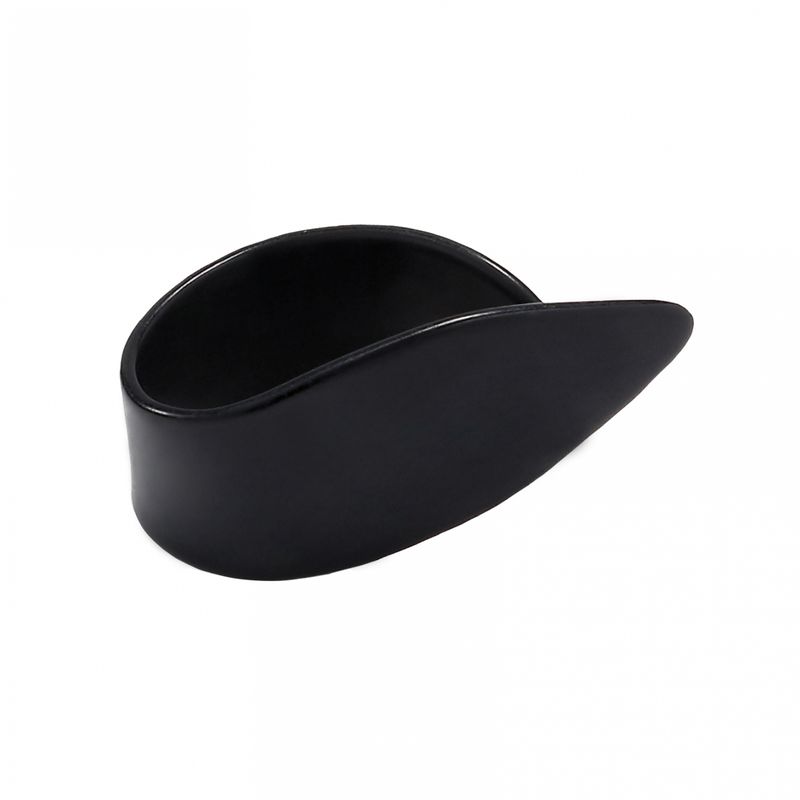 D'Addario NP7B PW National Thumb pick, Medium, Celluloid Black 1 stk.