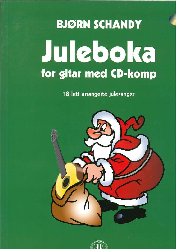 Juleboka - gitar + CD Bjørn Schandy