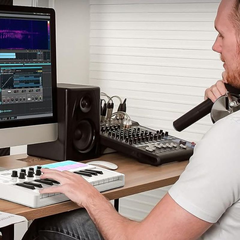 M-vave SMK-25 bluetooth midi-keyboard