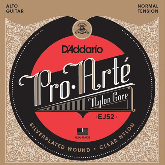 Hovedbilde Daddario Fretted EJ52 Alto Nylonstrenger Normal ...