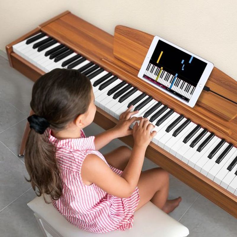Donner DDP-80 el-piano wood 