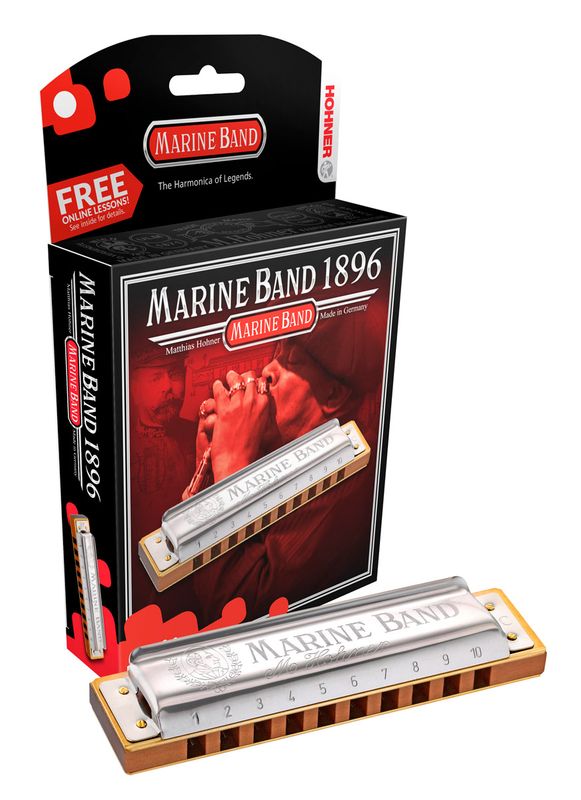 HOHNER Marine Band 1896 Bb-natural minor