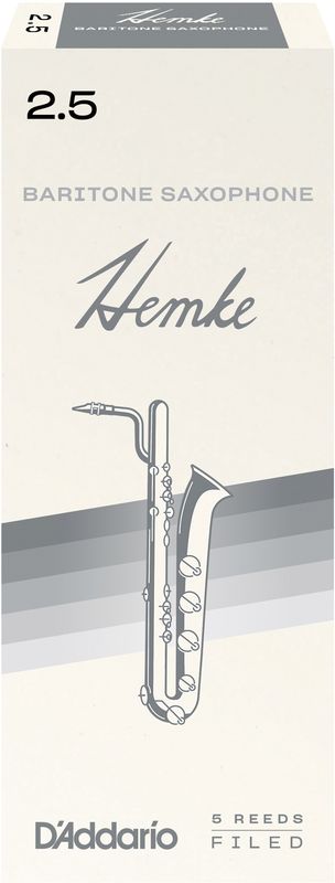 Daddario Hemke RHKP5BSX250 Baryton-sax 5p 2.5 Fliser