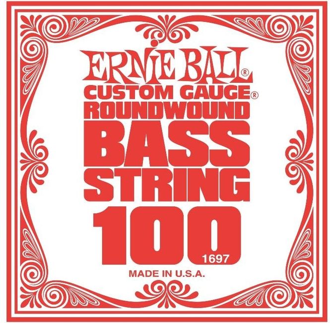 Hovedbilde Ernie Ball EB-1697 enkel bass streng .100