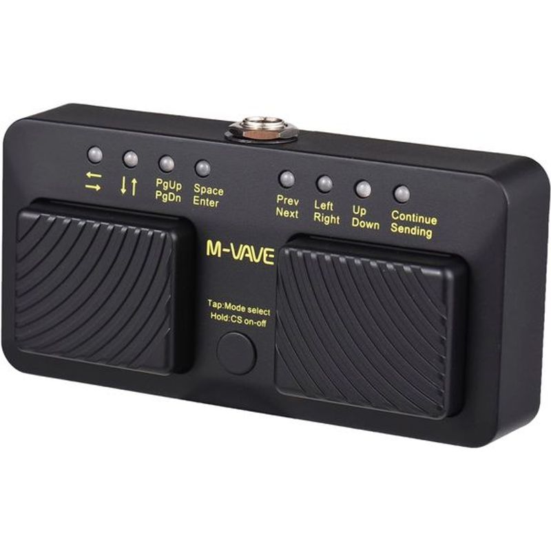 M-vave Cube Turner Pro bluetooth-fotpedal for noter/tekster