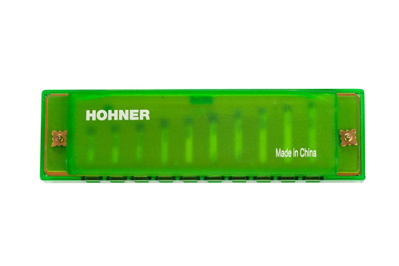HOHNER TRANSLUCENT HARP GREEN