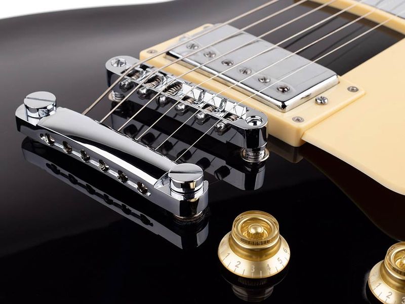 SX EF3-BK LP Std. style electric guitar