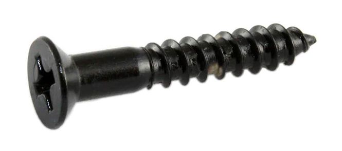 Hovedbilde Allparts Broskruer Svart #8x1'' 5-pk