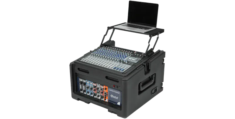 SKB Cases 1SKB-R104W 10 x 4 Compact Rolling Rig