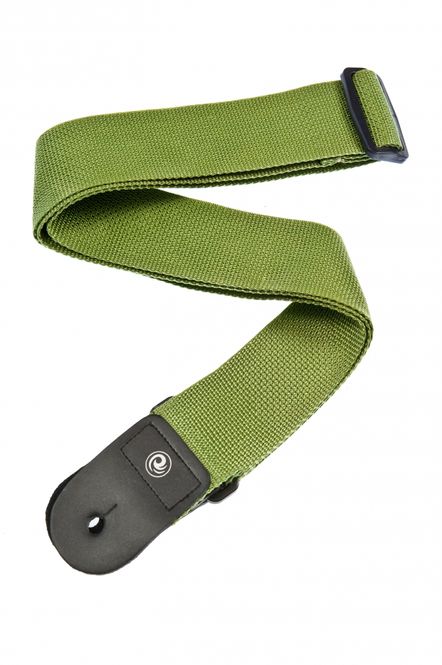 Hovedbilde D'Addario PWS107 Axelband 50 mm Poly-Pro - Green