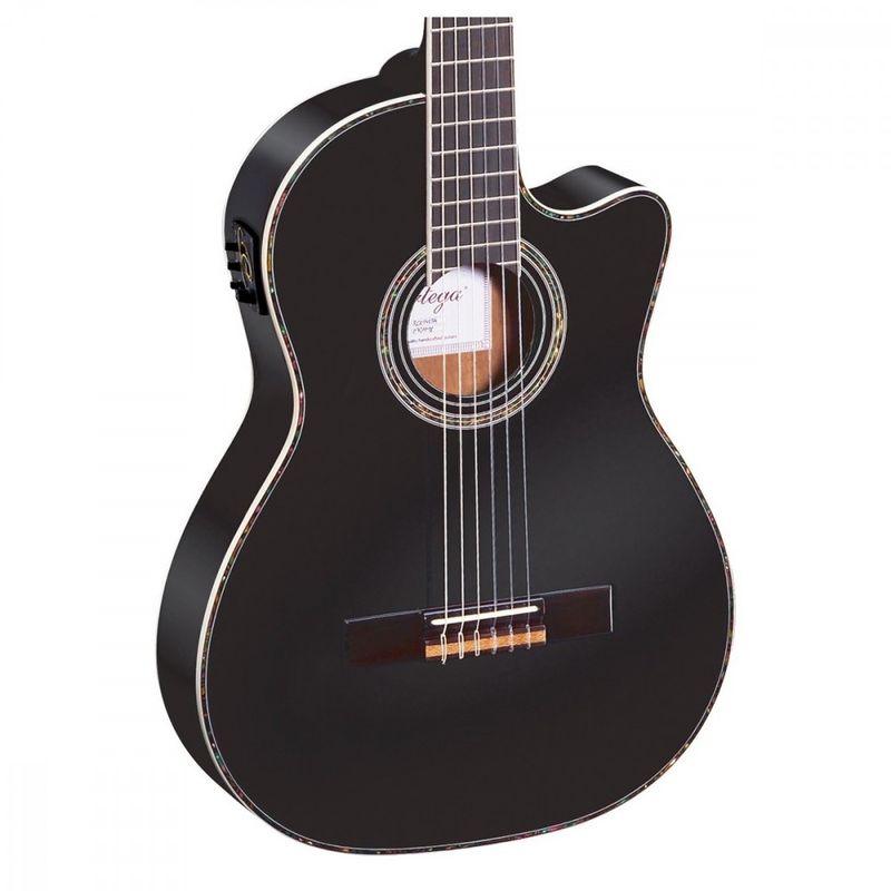 Ortega RCE145BK Black m/bag