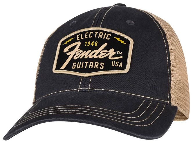 Hovedbilde Fender Caps Transition logo patch black/stone
