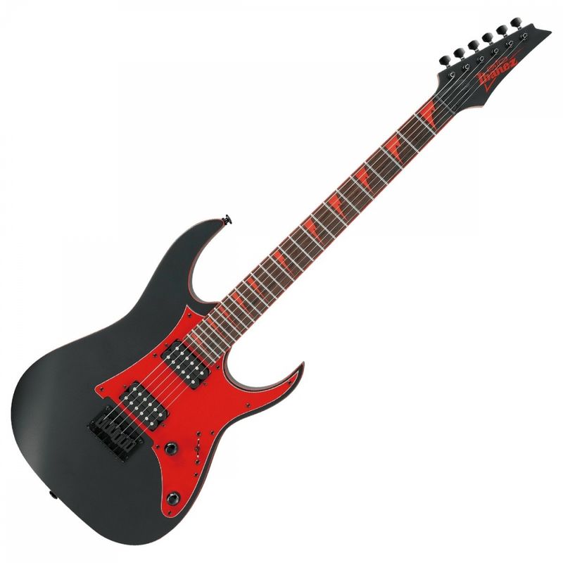 Ibanez GRG131DX-BKF Black Flat