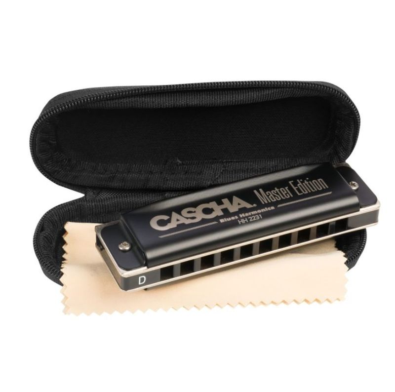 Cascha Master Edition Series Blues Harmonica - HH 2231 D-dur.