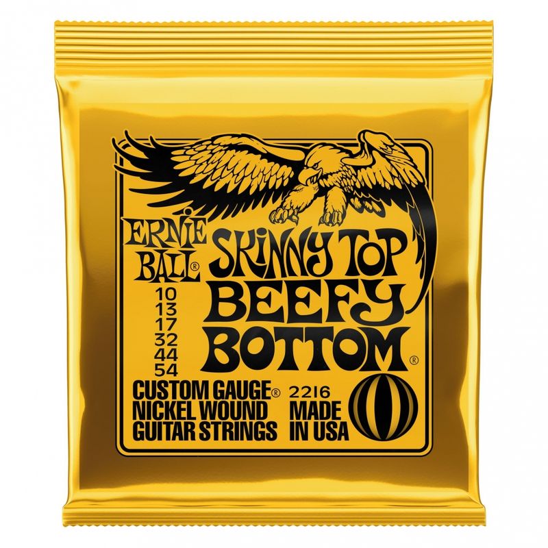 Ernie Ball 2216 Skinny Top Beefy Bottom Nickel 010-054