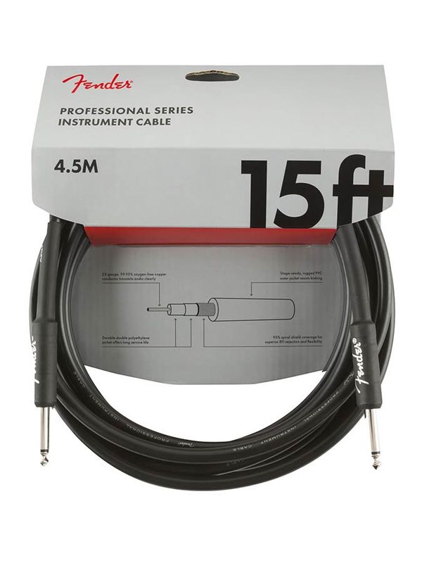 Fender Professional Series Instrumentkabel 4.5m