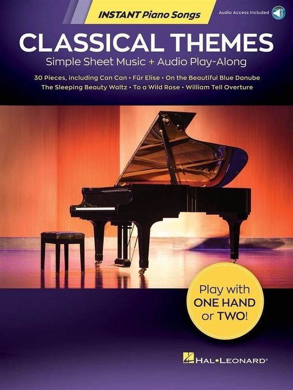 Classical Themes - Easy Piano (Book/Online Audio)