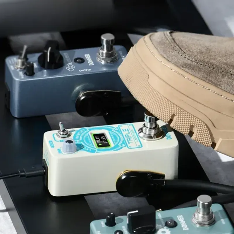 Donner Triple Looper gitar-pedal