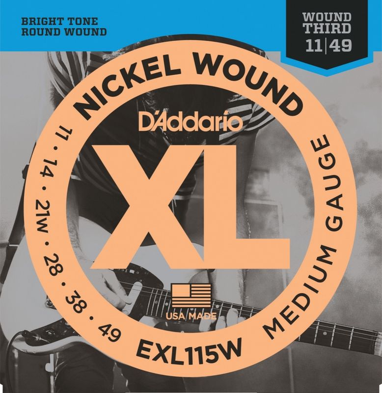 Daddario EXL115W 11-49