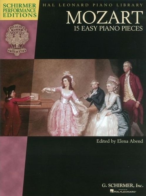 Hovedbilde W. A. Mozart: 15 Easy Piano Pieces (Schirmer ...