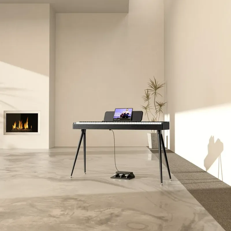 Donner Oura S100 Digitalpiano Svart Matt
