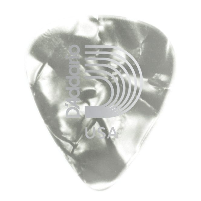 Hovedbilde D'Addario 1CWP6-25 White Pearl Heavy 25stk
