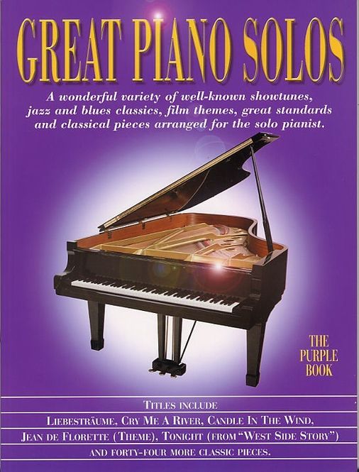 Hovedbilde Great piano solos The Purple Book