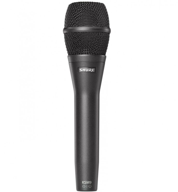 Shure KSM9CG Dual Pattern Condenser Vocal Mic Black