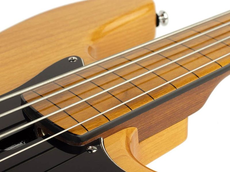 Sire V5 A4F/NT Marcus Miller fretless alder 4-string passive bass guitar natural