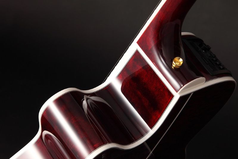 Takamine GN75CE Wine Red