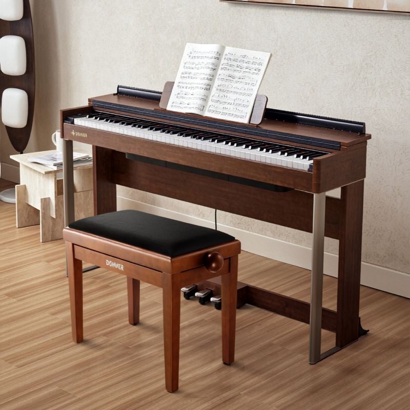 Donner Adjustable pianokrakk trefarge