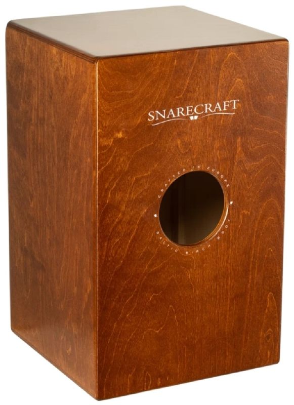Meinl Percussion SC100AB-B Snarecraft Cajon, Baltic Birch Front,